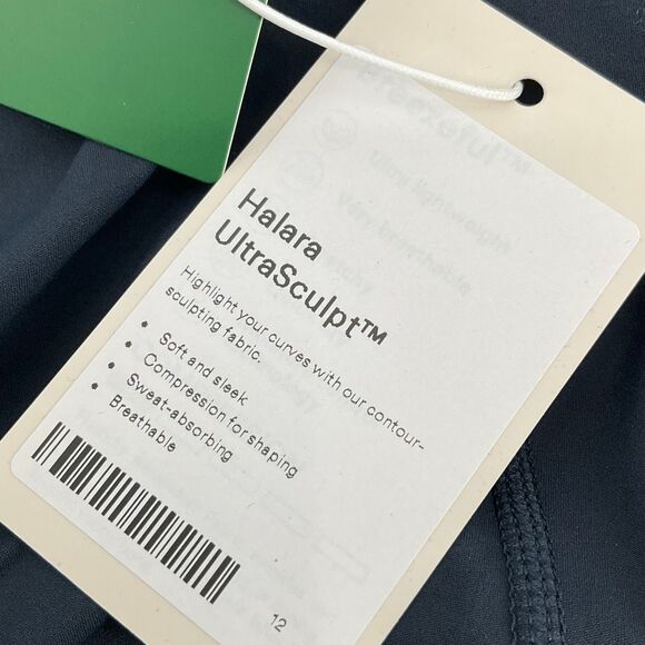 NWT Halara Indigo UltraSculpt SoCinched High Waisted Scrunch 7/8 Leggings Medium - Picture 10 of 12